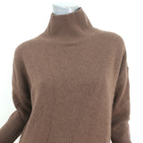 360 Cashmere Asymmetric Sweater Dress Quincy Brown Cashmere Size Small NEW