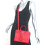 Saint Laurent Sac de Jour Nano Tote Red Leather Crossbody Bag