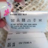 Prada Triangle Logo Mesh Maxi Dress Ivory Size 40