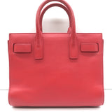 Saint Laurent Sac de Jour Nano Tote Red Leather Crossbody Bag