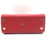 Saint Laurent Sac de Jour Nano Tote Red Leather Crossbody Bag