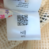 Prada Triangle Logo Mesh Maxi Dress Ivory Size 40