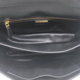Prada Soft Sound Shoulder Bag Black Leather Medium Crossbody NEW