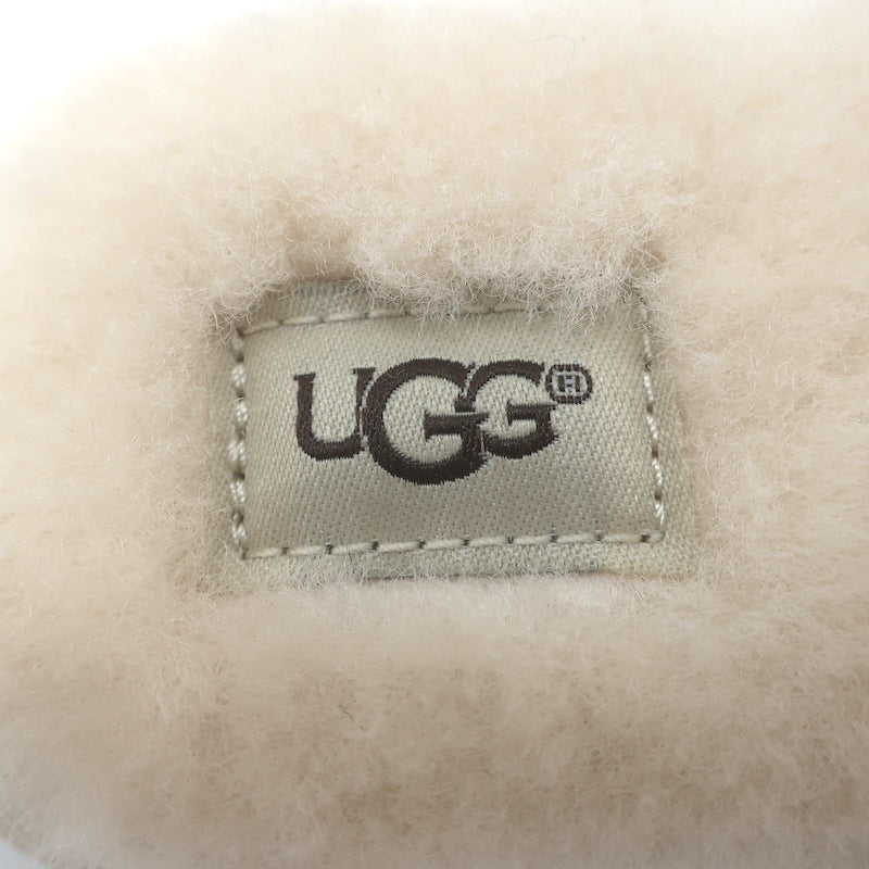UGG Cozette Shearling Slide Sandals Cream Size 6 NEW