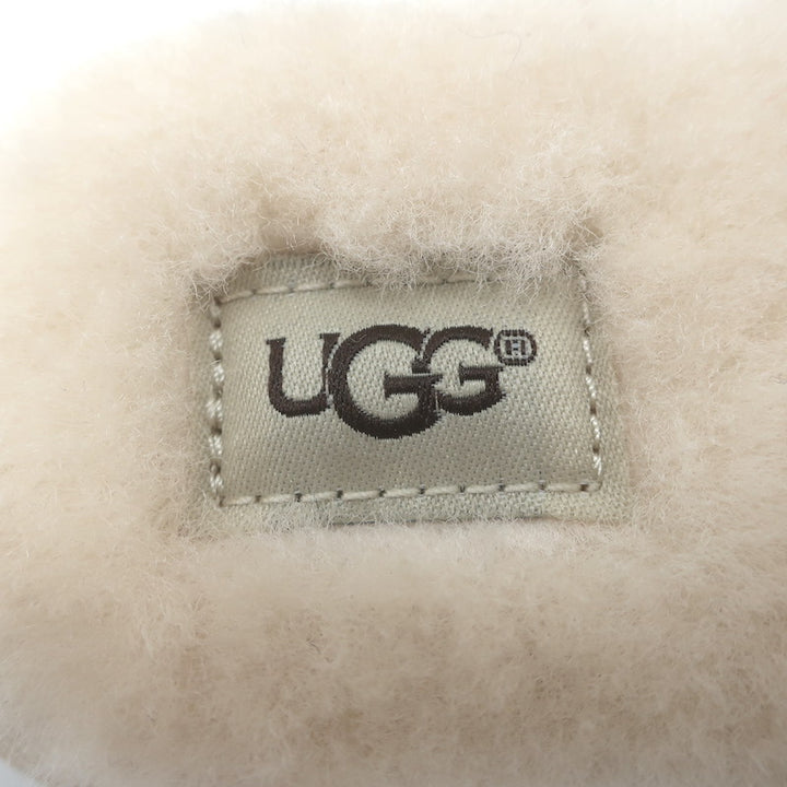UGG Cozette Shearling Slide Sandals Cream Size 6 NEW