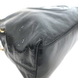Gucci Soho Medium Chain Strap Shoulder Bag Black Patent Leather