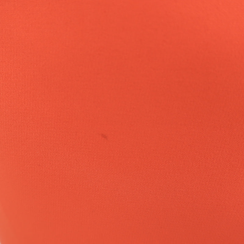 Tom Ford Zipper-Detail Open Back Dress Red Stretch Silk Crepe Size 38