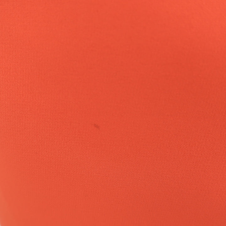 Tom Ford Zipper-Detail Open Back Dress Red Stretch Silk Crepe Size 38