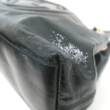 Gucci Soho Medium Chain Strap Shoulder Bag Black Patent Leather