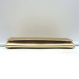 Prada Wallet on Chain Gold Metallic Saffiano Leather Small Crossbody Bag