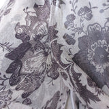 Zimmermann Juno Tiered Midi Dress Mauve Ruffled Floral Print Chiffon Size 2