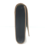 Yves Saint Laurent Y Ligne Clutch Bag Taupe Leather & Snakeskin