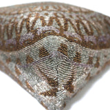 Tory Burch Beaded Tote Silver/Gold Large Shoulder Bag