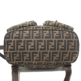 Fendi Zucca Canvas Large Backpack Brown