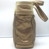 Chanel 2006 Paris-Biarritz Petite Quilted Tote Gold Coated Canvas Shoulder Bag