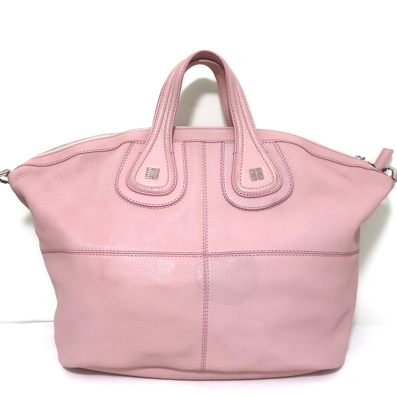 Givenchy Large Nightingale Bag Pink Leather