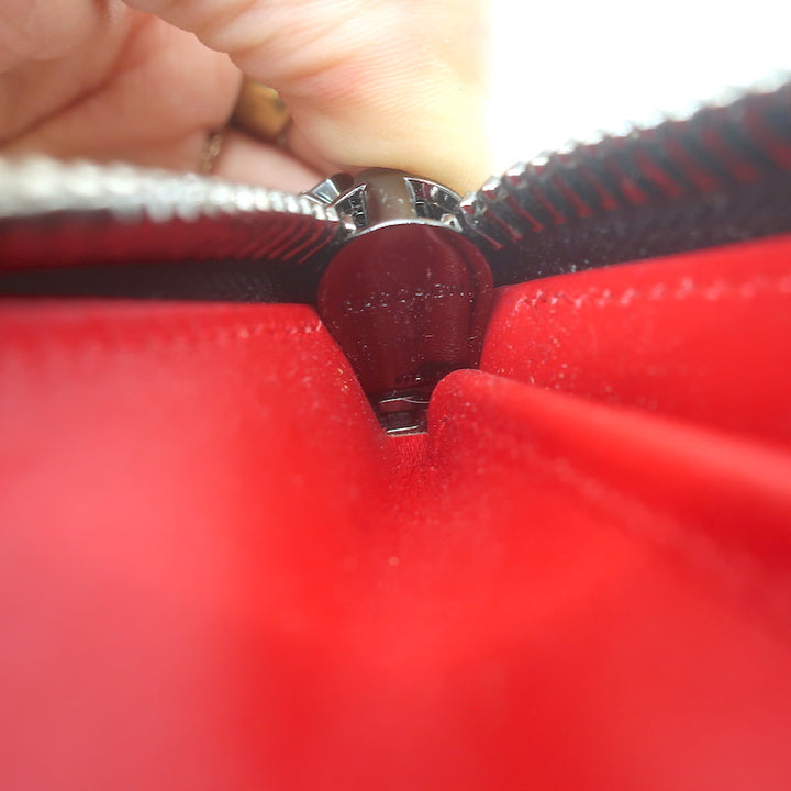 Christian Louboutin Panettone Spikes Wallet Caramel Leather