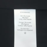 Veronica Beard Jagger Dickey Jacket Black Crystal-Trimmed Satin Size 8 NEW