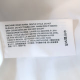 Theory Gathered Sleeve Button-Front Top White Stretch Cotton Size Small