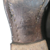 N.D.C. Gerda High Over the Knee Riding Boots Black Washed Leather Size 36