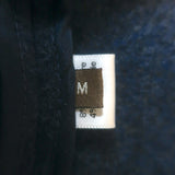 Peter Cohen Coat Navy Cashmere-Wool Size Medium Open-Front Jacket