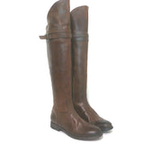 N.D.C. Gerda High Over the Knee Riding Boots Brown Leather Size 36 NEW