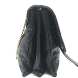 Lanvin Sugar Medium Shoulder Bag Black Quilted Lambskin Leather