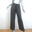 Peter Cohen Satin Cropped Pull-On Pants Dark Gray Size Medium