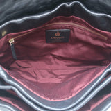 Lanvin Sugar Medium Shoulder Bag Black Quilted Lambskin Leather