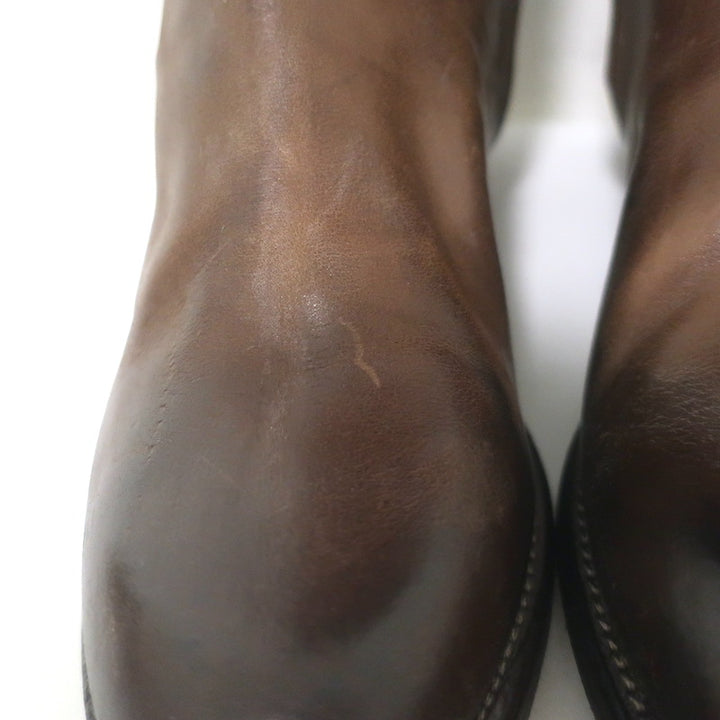 N.D.C. Gerda High Over the Knee Riding Boots Brown Leather Size 36 NEW