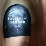 Laurence Dacade Pete Ankle Boots Black Leather Size 37.5 High Heel Booties