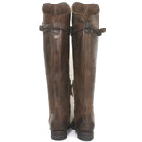 N.D.C. Gerda High Over the Knee Riding Boots Brown Leather Size 36 NEW