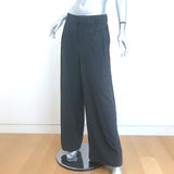 ALO Yoga Dreamscape High-Waist Trousers Black Seersucker Size Medium