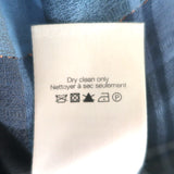 Veronica Beard Parris Ruffled Mini Skirt Blue Plaid Size 10