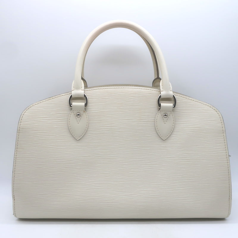 Louis Vuitton Pont Neuf PM Epi Leather Bag Cream