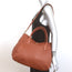Prada Vitello Daino Two-Way Tote Brown Leather Large Shoulder Bag