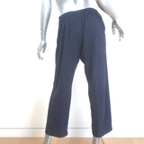 Peter Cohen Crepe Pull-On Pants Navy Gray Size Medium