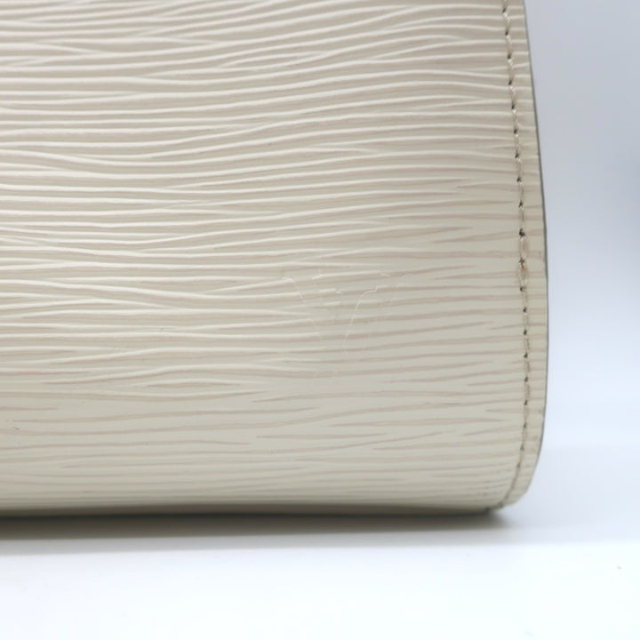 Louis Vuitton Pont Neuf PM Epi Leather Bag Cream