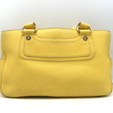 Celine Boogie Bag Yellow Grained Leather