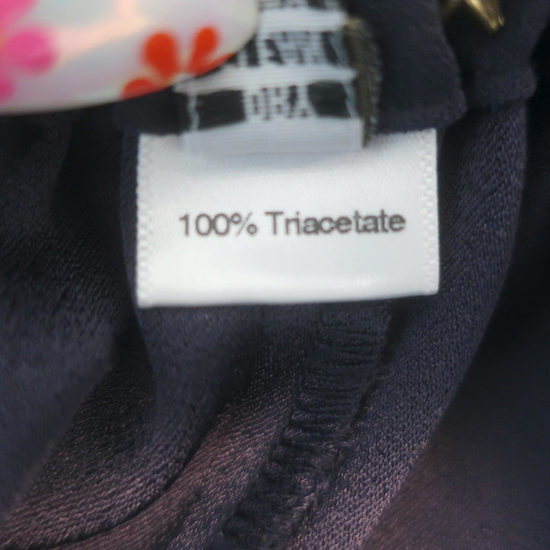 Peter Cohen Crepe Pull-On Pants Navy Gray Size Medium