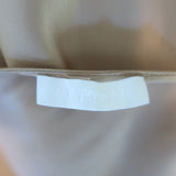 Sablyn Miranda Bias Cut Midi Skirt Nude Silk Satin Size Small