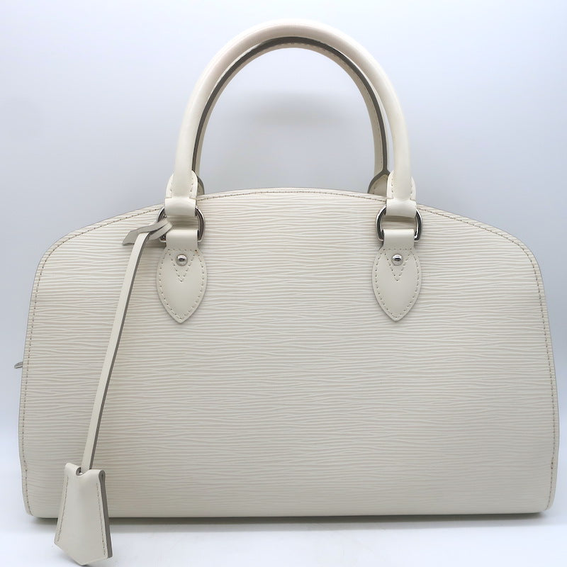 Louis Vuitton Pont Neuf PM Epi Leather Bag Cream