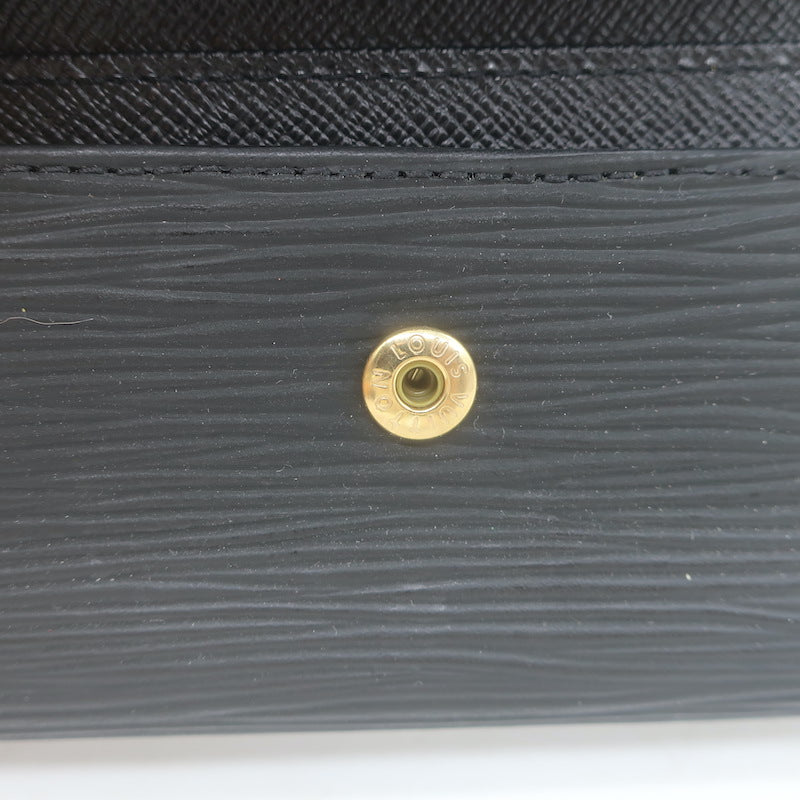 Louis Vuitton Epi Leather Multicles 6 Key Holder Case Black