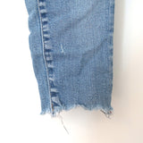 Moussy Tyrone Skinny Jeans Light Blue Stretch Denim Size 23