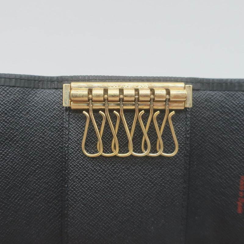 Louis Vuitton Epi Leather Multicles 6 Key Holder Case Black