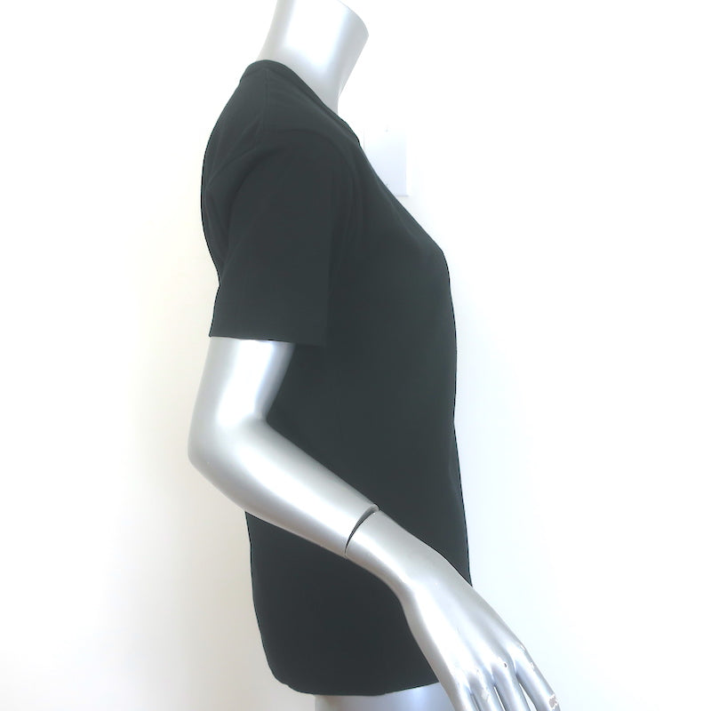PLAY Comme des Garcons Gold Heart T-Shirt Black Cotton Size Small NEW