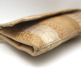 Gucci Snakeskin Chain Strap Mini Evening Bag Beige/Gold