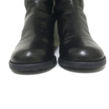 Stuart Weitzman 5050 Over the Knee Flat Boots Black Leather Size 9.5
