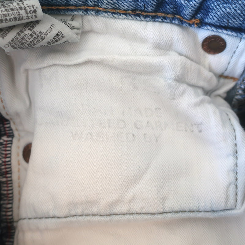 Moussy Tyrone Skinny Jeans Light Blue Stretch Denim Size 23