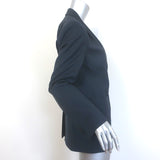 Weekend Max Mara Nervoso Double Breasted Blazer Navy Virgin Wool Size US 10 NEW